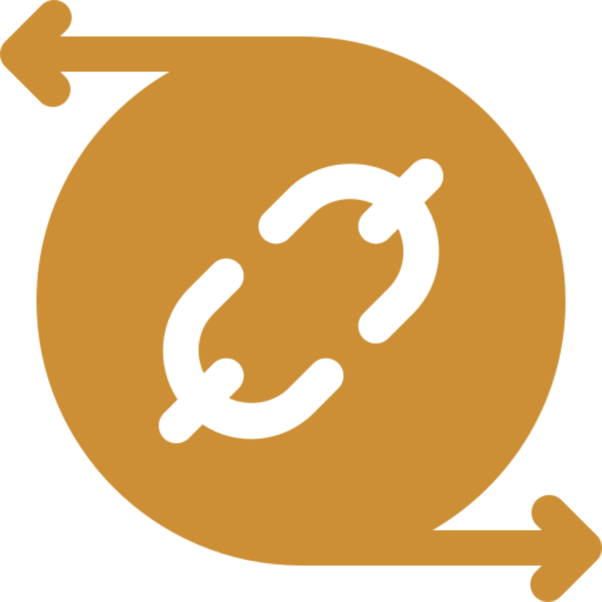 Link icon with arrows