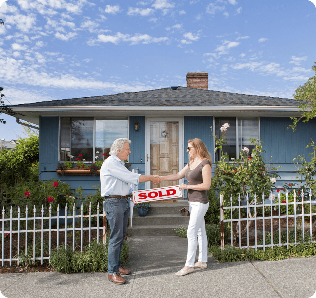 House sold handshake